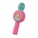 Paw Patrol Skye - microphone karaoké sans fil pour enfants - écran LED lumineux - haut-parleur - distorsion vocale