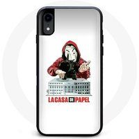 Maniacase Etui voor iPhone XS poster masker La Casa De Papel Maniacase