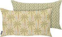 Beliani BARLERIA - Set van 2 tuinkussens - Meerkleurig - Polyester