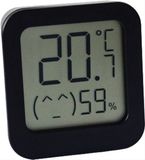 CHPN Thermometer Hygrometer Weerstation Zwart