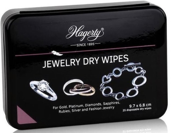 Hagerty Jewelry Dry Wipes