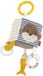 Fehn Otter Activity-kubus – motoriek speelgoed met grijpelementen om op te hangen – voor baby's en peuters vanaf 0+ maanden – afmetingen: 10 x 10 cm