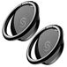 Syncwire Vingerhouder voor mobiele telefoon en smartphone, ring voor iPhone, Samsung, met 2 stuks metalen telefoonring [360 graden rotatie]