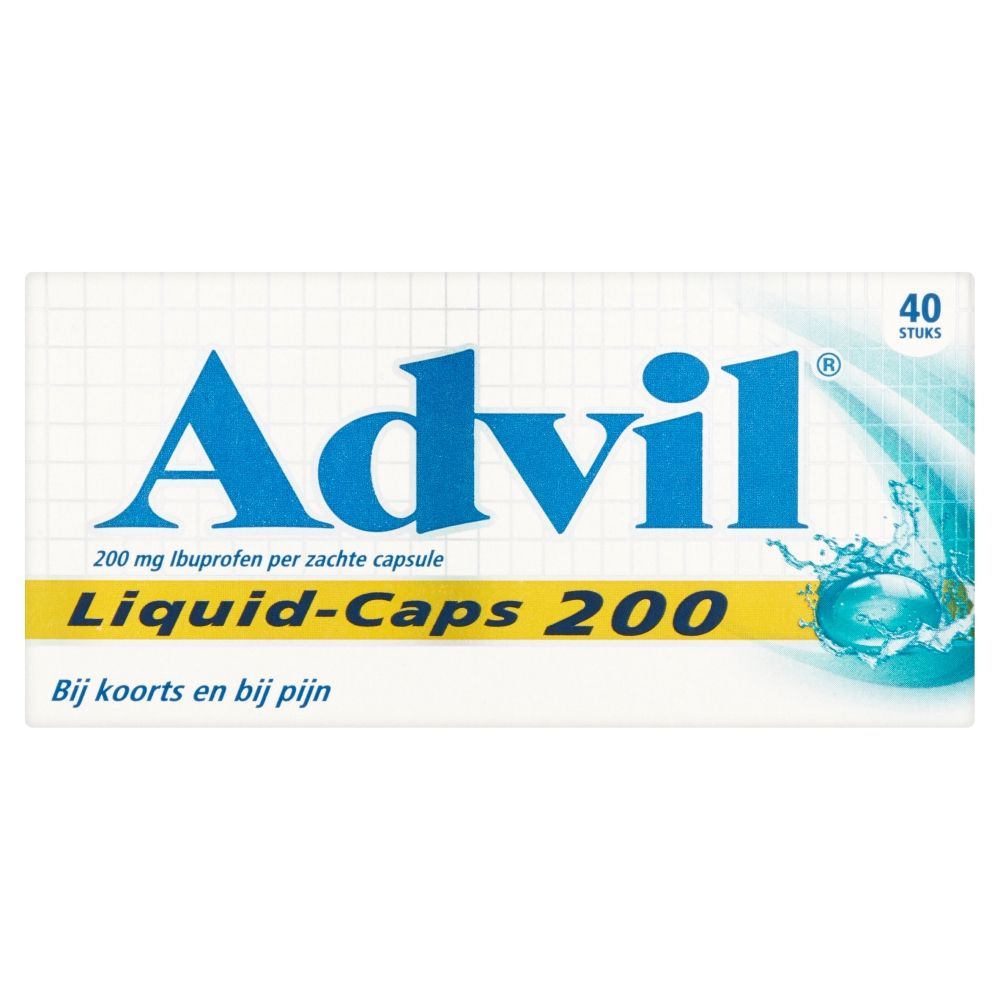 Advil Liquid-Caps 200mg Capsules 40st