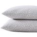 Laura Ashley - Standaard kussensloopset, ademend percal katoenen beddengoed, knapperig en koel woondecoratie (Emogene paars, 2-delig)