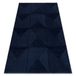 Tapijt Rugsxs Tapijt AURA J2624A donkerblauw - Geometrisch, stru 80x150 cm