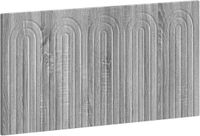 vidaXL - Hoofdbord - ALKMAAR - Grijs Sonoma - Hout