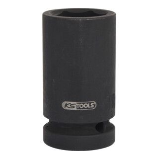 KS Tools 1" Zeskantige Krachtdop, Lang, 120 mm - 1 Stuk
