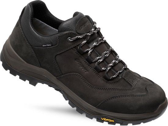 Grisport Walker Low Unisex Wandelschoenen Zwart Maat 38