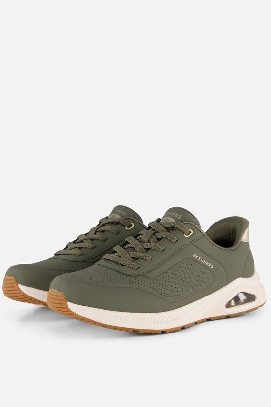 Skechers Slip-ins Arch Fit Uno groen Synthetisch - Maat 39