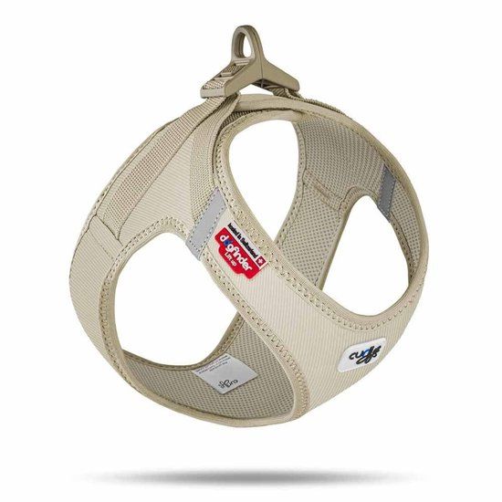 Vest Curli Hondentuig Vest Cord Beige Maat L