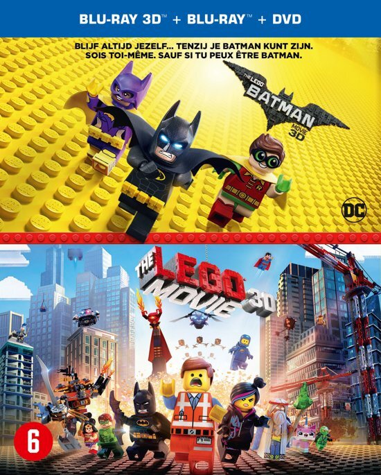 - Lego Batman Movie / Lego Movie blu-ray (3D)