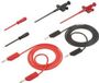 SKS Hirschmann PMS 4 CO Meetsnoerenset Banaanstekker 4 mm Banaanstekker 4 mm 1.00 m Zwart, Rood 1 set(s)