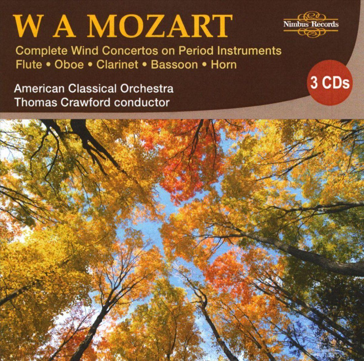 OUTHERE Mozart: Complete Wind Ctos On Perio - 0710357256820