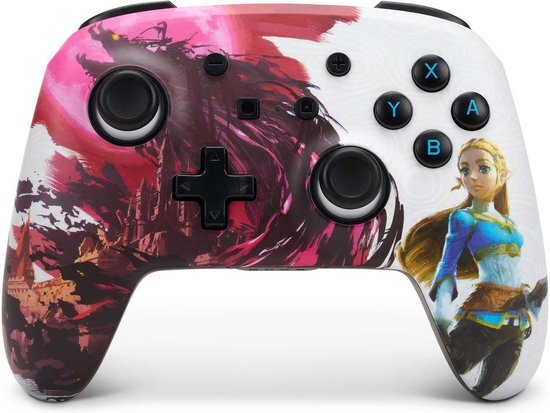 Nintendo Switch Enhanced Wireless Controller - Legend of Zelda Zelda Blood Moon - PowerA