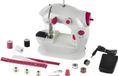 Klein Fashion Passion Naaimachine voor kinderen, \"Fashion Passion\" model, klein, inclusief naaibenodigdheden, roze, zwart en wit