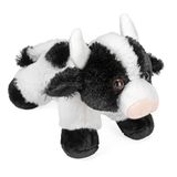 Wild Republic Hug'ems 18091 Knuffelbeest, koe, 18 cm