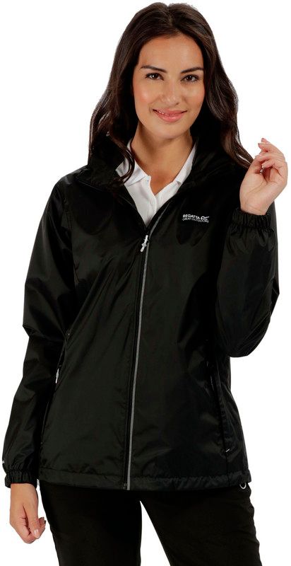 Regatta Corinne Regenjas - Zwart - Maat 38 - Dames