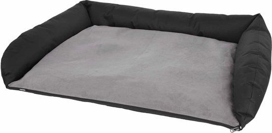 Kerbl Hondenmand voor in de auto - 95x75x16 cm - grijs en zwart