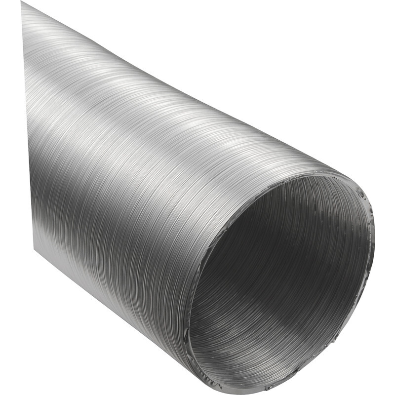 Toolstation Flexibele afvoerslang aluminium Ø150mm, L 150cm