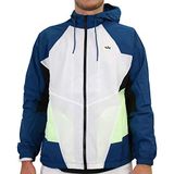 Nike Heren NSW HE WR JKT WVN Signatuur Sport Jack, Blauw Kracht/Wit/Nauwelijks Volt, S