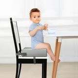 Ibenzoa® Siège d'appoint pour chaises de salle à manger – Rehausseur de chaise portable et confortable avec harnais de sécurité