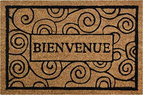 ID Mat Welkom Arabesque Coco Text Deurmat - ecru - 40x60cm