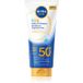 NIVEA Sun Kids Lotion de soin quotidienne pour peaux sensibles, formule légèrement hydratante avec panthénol et vitamines C & E, hydratation douce pour le corps et le visage des enfants, 100 ml