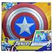 Hasbro Marvel Avengers Captain America Battle-React Shield, rollenspelspeelgoed met diameter van 27,9 cm voor bij kostuums, superheldspeelgoed, leeftijd 5+