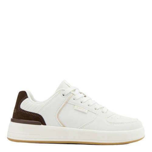 Kappa sneakers wit/bruin