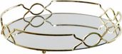 DKD Home Decor Snackdienblad Metaal Rond Goud 30 x 30 x 5 cm