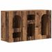 vidaXL Dressoir ELST Oudhout 100 x 35 x 59 cm Bewerkt hout