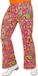 Widmann SRL Jaren 70 broek paisley heren Rood XXL