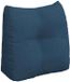 vidaXL Rugkussen Blauw 45 x 24 x 50 cm Stof