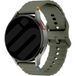 Strap-it Gard Pro Health Bracelet silicone ondulé Smartwatch 2+ (vert militaire)