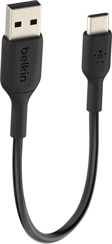 Belkin USB-C naar USB Kabel - 0.15m - Zwart