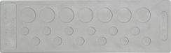 Icotek KEL-DP 24/50 Kabeldoorvoeringsplaat Klem-Ø (max.): 8.3 mm Elastomeer Grijs 1 stuk(s)