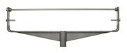 ProDec 15 inch gegoten aluminium dubbelarmig verfrollerframe voor zwaar gebruik met schroefbevestiging voor verlengstang, inclusief verschillende rolbevestigingen voor volledige breedte en eindpennen