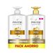 Pantene Pro-V shampoo 1 l, conditioner 800 ml avec distributeur, cheveux secs et abîmés. Nettoie et protège les liaisons capillaires