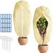 Famanu - Vorstbescherming voor Planten - Duurzaam polyester - Groen 2 stuks