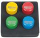 KS Tools 100.1185 Set TPMS bandenontluchters, 4-dlg
