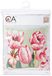 Collection d'Art Kruissteek kussen: tulp (Links)
