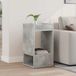 vidaXL Table d'appoint Béton Gris 30 x 30 x 56 cm Bois traité
