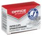 OFFICE PRODUCTS Paperclips metalen klemmen Zilver 28 mm - 100 stuks nikkel gecoat