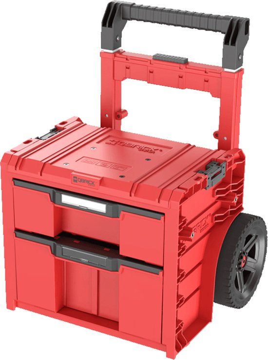 Qbrick System Pro Cart 2.0 Plus - 2 lades - HD Red