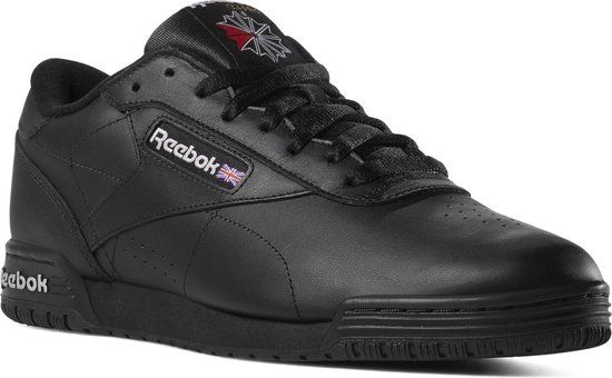 Reebok Exofit Lo Clean Logo Int Sneakers Heren - Int-Black/Silver/Silver | Maat 45