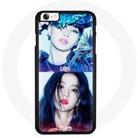 Blackpink K-pop Groep Lisa en Jisoo Lovesick meisjes poster het album Maniacase Hoesje voor Iphone 5