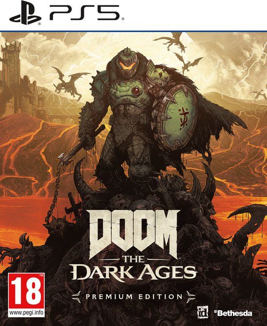 Bethesda DOOM: The Dark Ages - Premium Edition - PS5 - Blu-ray - Region Free