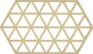 Zone Denmark Triangles Pannenonderzetter 24 x 14 x 0,9 cm Warm Sand