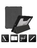 Altadif Akashi Folio Case for Apple iPad 10.2" 2019/iPad Air 10.5" 2019, Black
